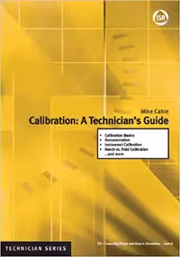 خرید و دانلود نسخه کامل کتاب Calibration: A Technician's Guide (ISA Technician)