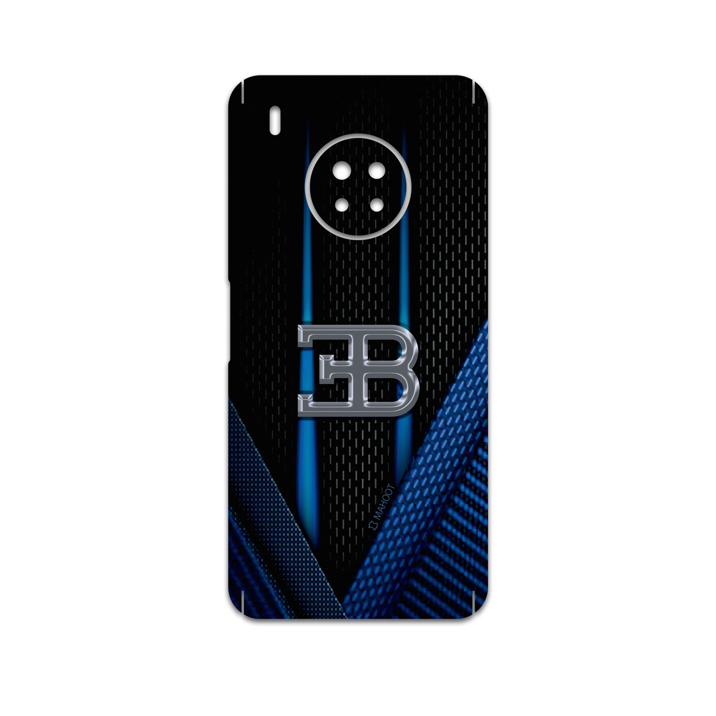 برچسب پوششی ماهوت مدل BUGATTI مناسب برای گوشی موبایل هوآوی Y9a