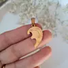 آویز گردنبند مدل قلب مکمل بسته 2 عددی