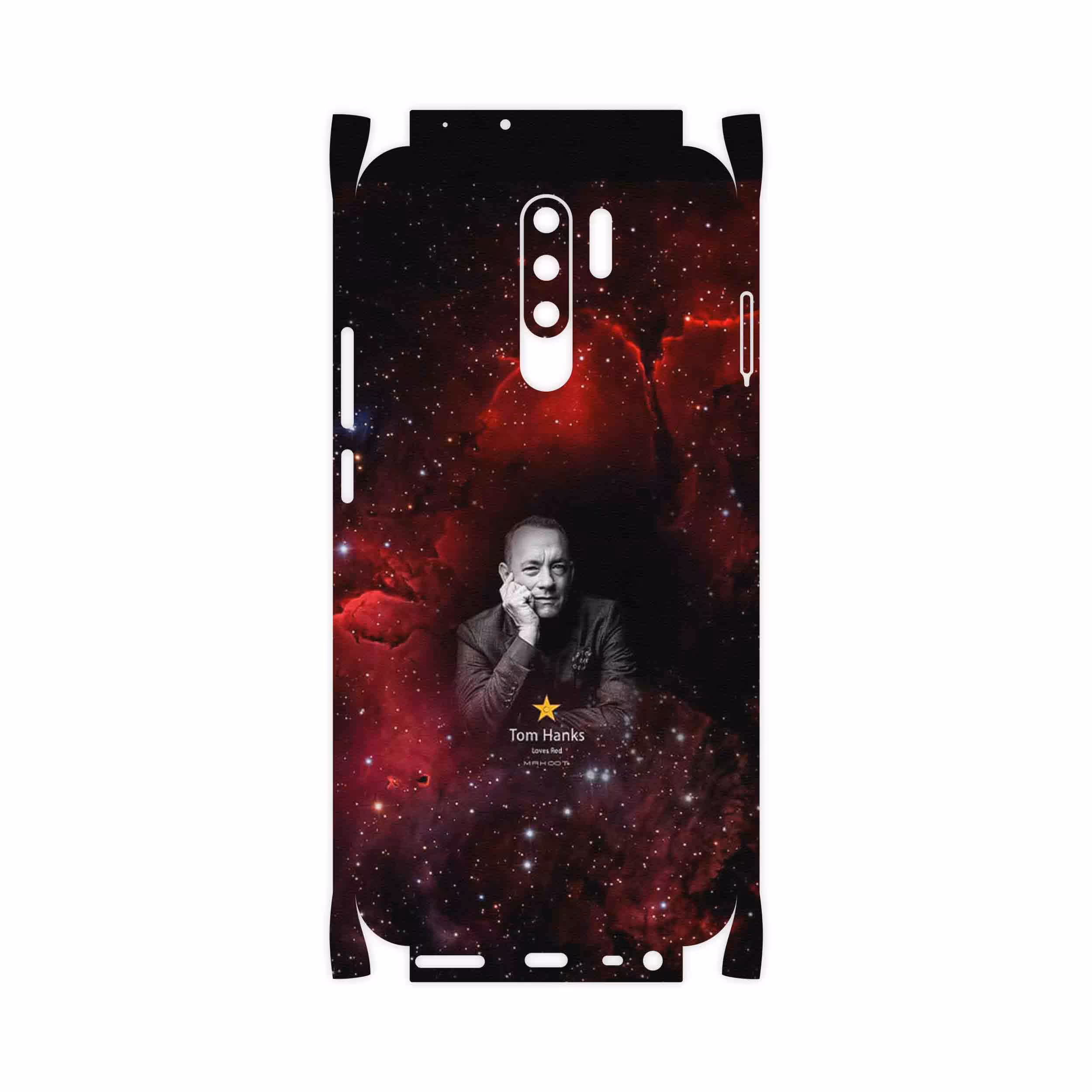 برچسب پوششی ماهوت مدل Tom Hanks-FullSkin مناسب برای گوشی موبایل شیائومی Redmi 9