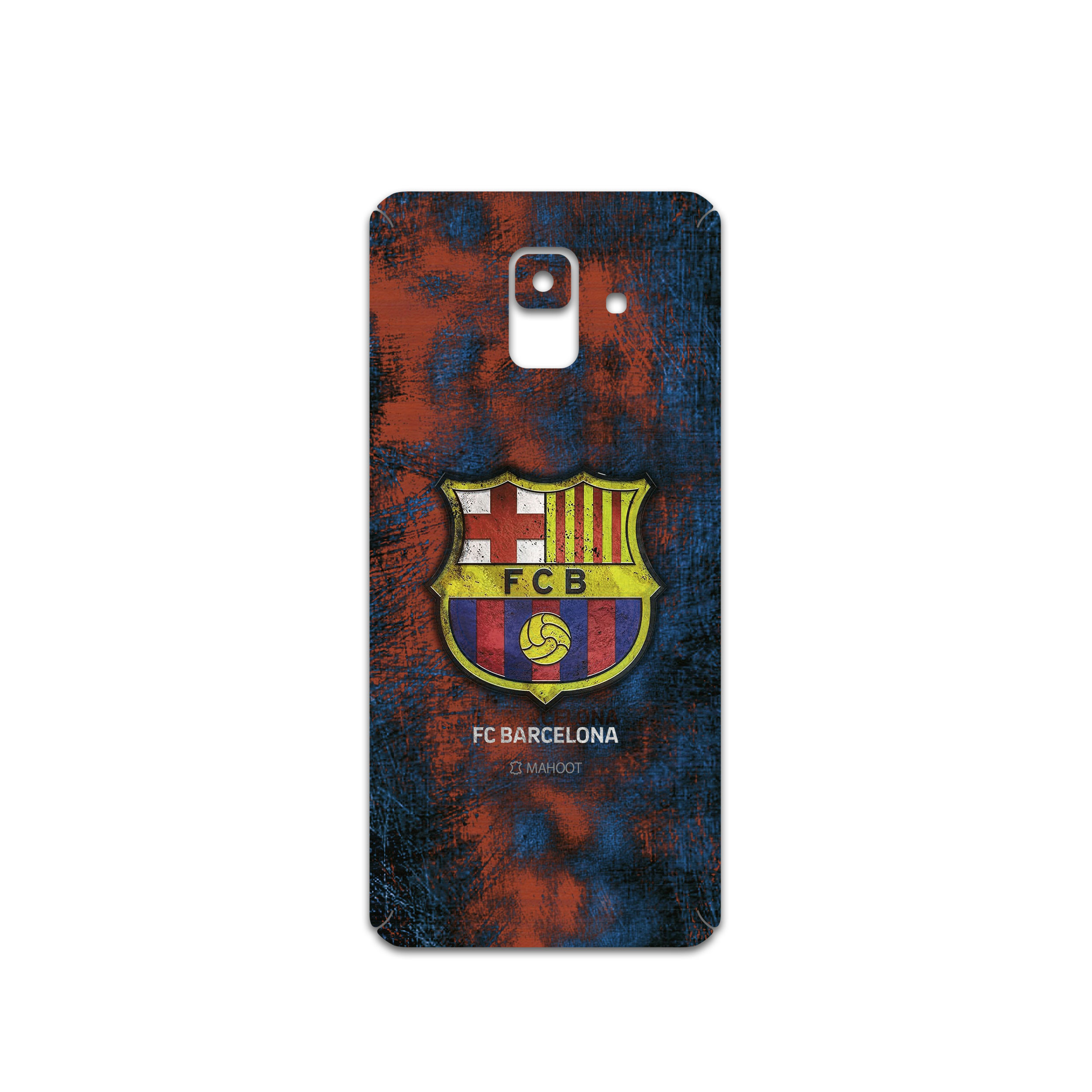 برچسب پوششی ماهوت مدل BARCELONA-FC-2 مناسب برای گوشی موبایل سامسونگ Galaxy A6 2018