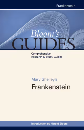 خرید و دانلود نسخه کامل کتاب Mary Shelley's Frankenstein (Bloom's Guides)