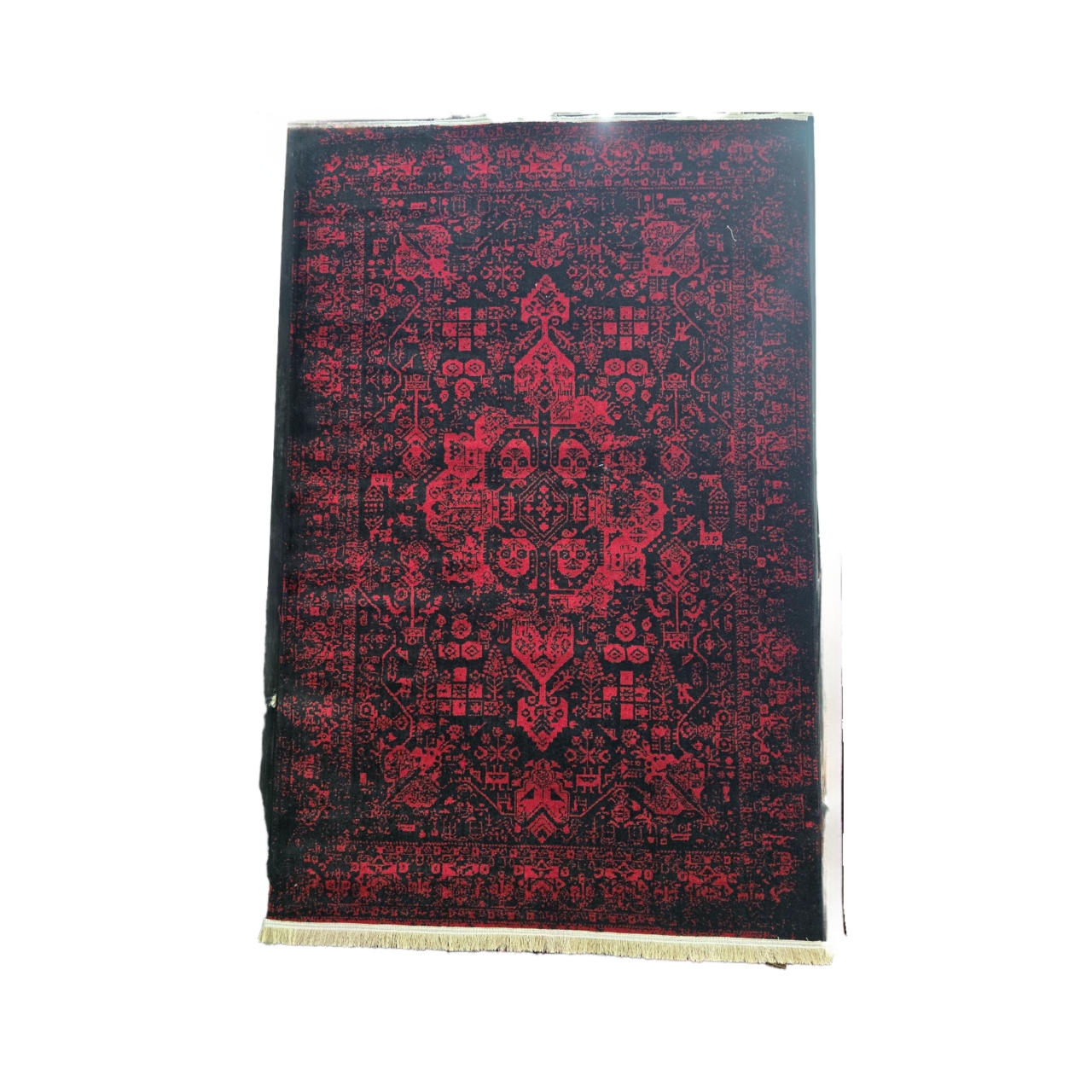 فرش ماشینی کاشان طرح 003 لاکی
