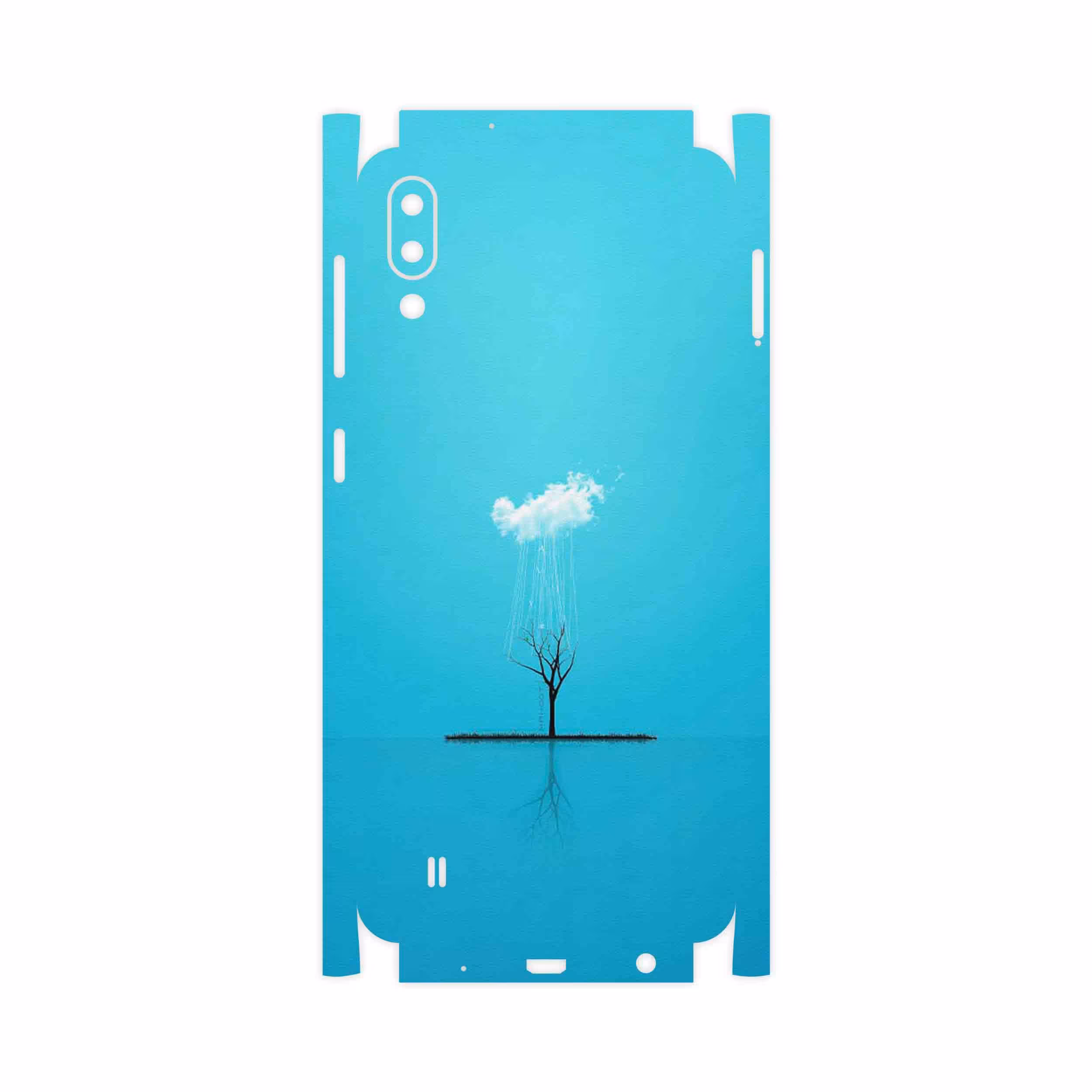 برچسب پوششی ماهوت مدل Minimal Tree-FullSkin مناسب برای گوشی موبایل سامسونگ Galaxy M10