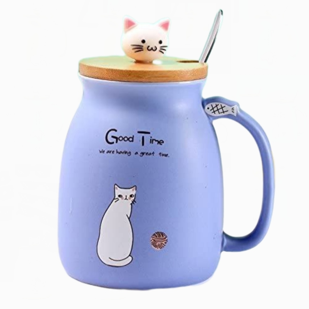 ماگ مدل گربه Good Time 