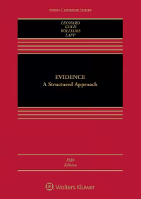 خرید و دانلود نسخه کامل کتاب Evidence: A Structured Approach (5th Edition) -   pdf