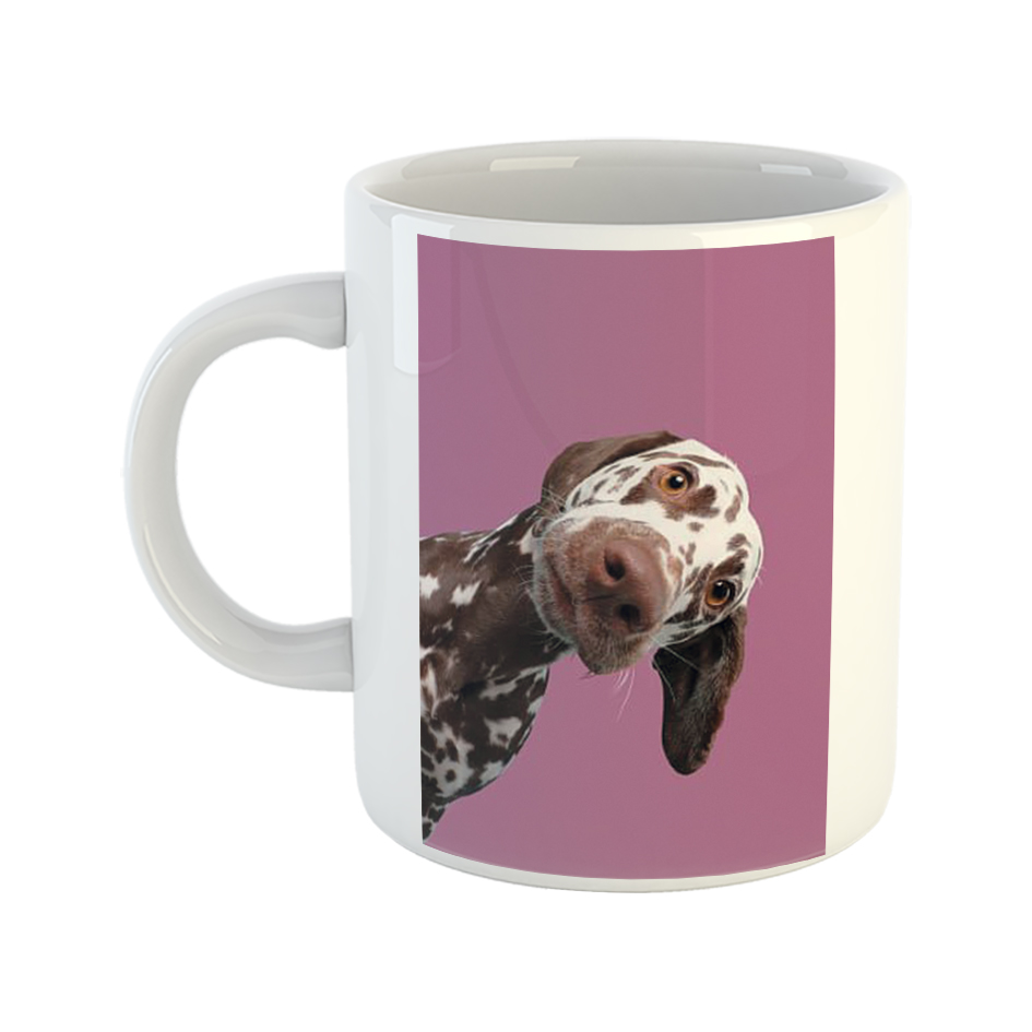 ماگ طرح حیوانات مدل سگ مهربان