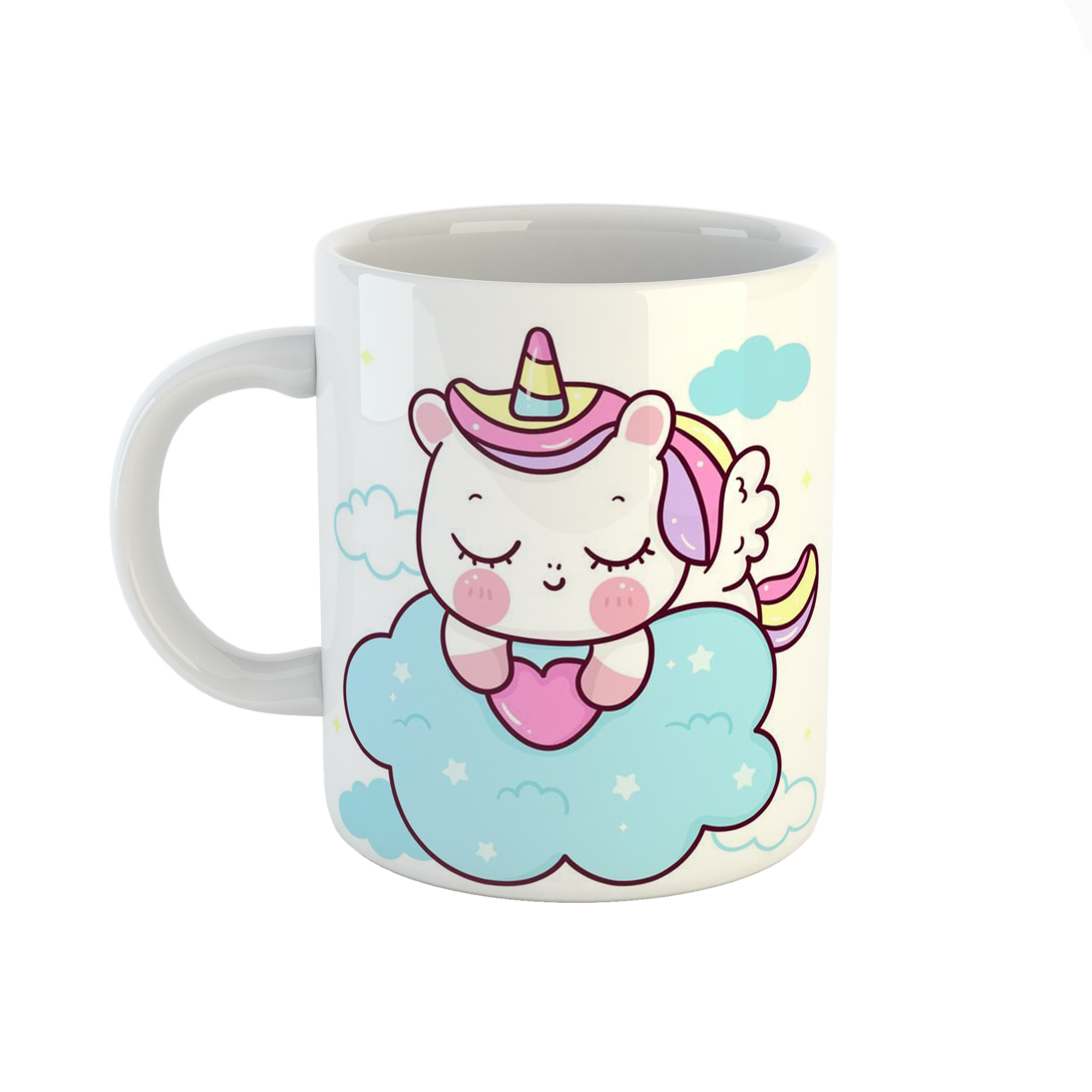 ماگ طرح اسب تک شاخ کد 17