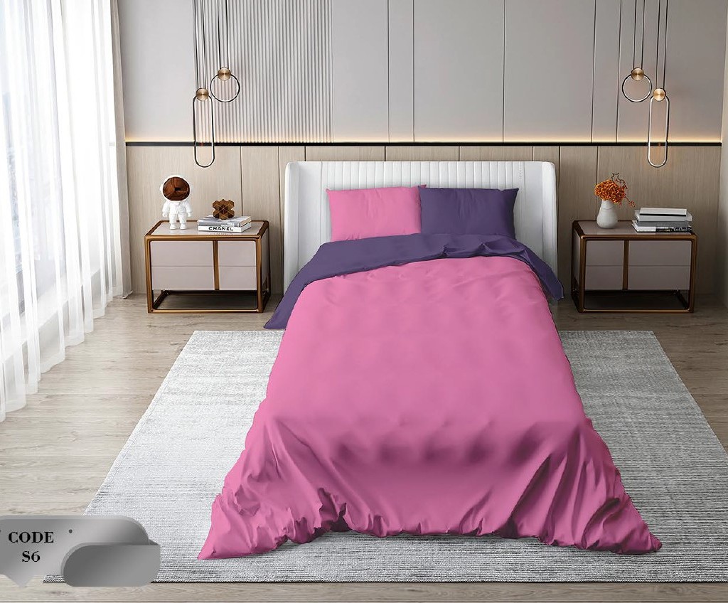 سرویس روتختی 1 نفره 4 تکه ابعاد 1.65 ×2.35 کشدار ضد حساسیت و عرق کد S6 | ست خواب و ست روتختی