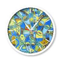 ساعت‌های دیواری راویتا طرح 2586