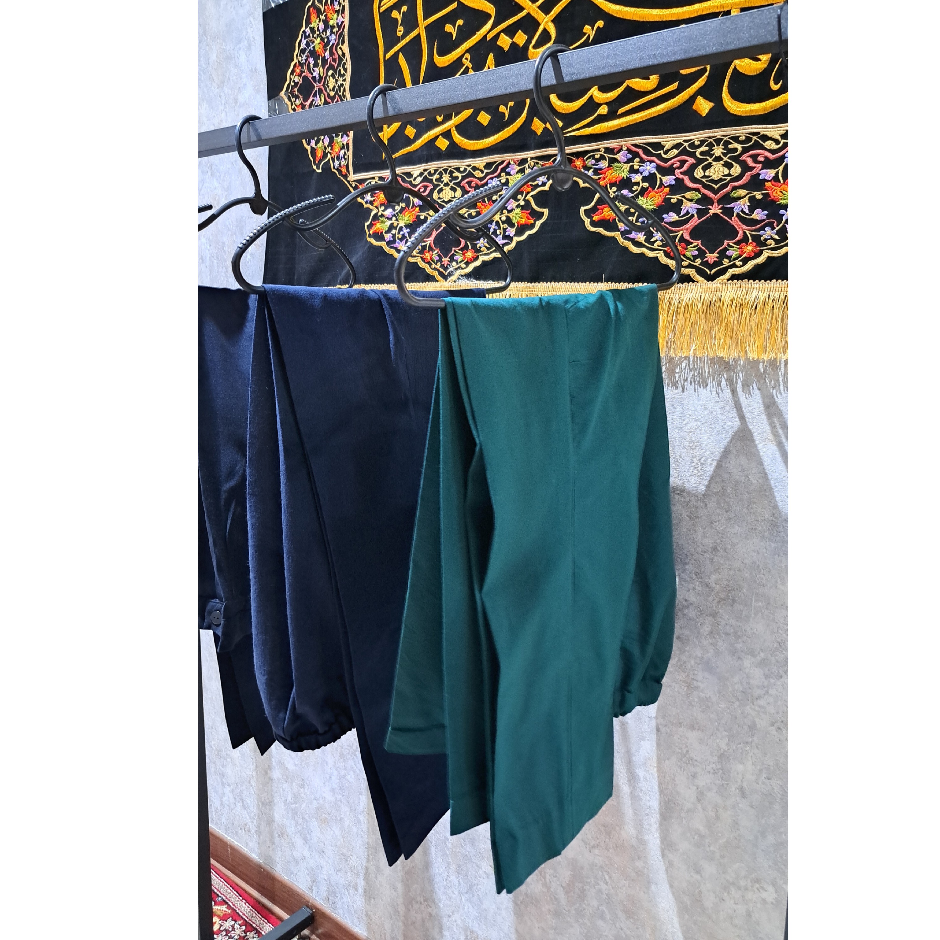 دوخت شلوار زنانه با الگو ترک و دوختی مزونی