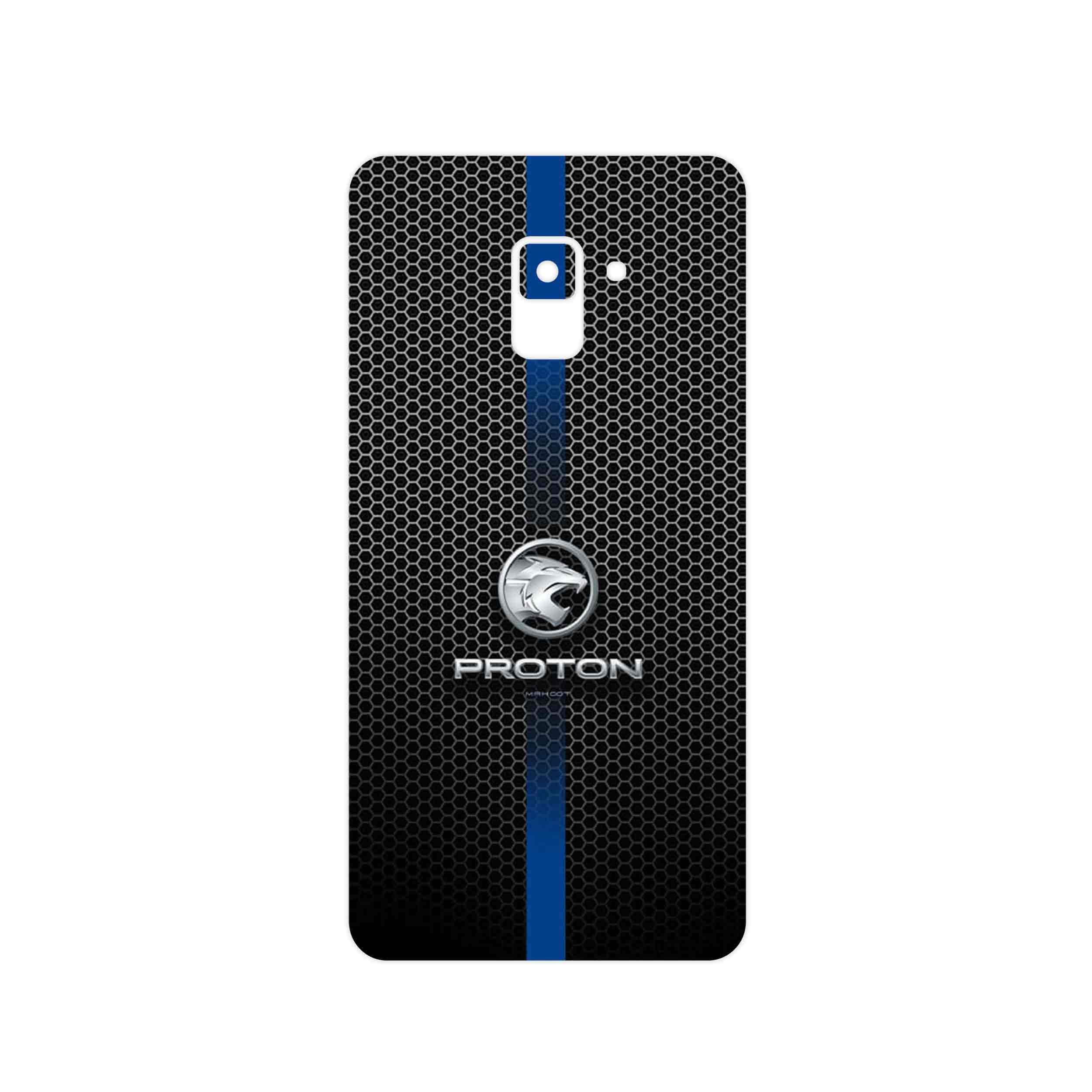 برچسب پوششی ماهوت مدل PROTON مناسب برای گوشی موبایل سامسونگ Galaxy A8 Plus 2018