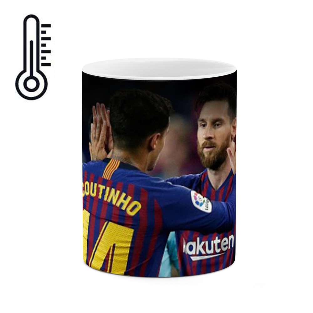 ماگ حرارتی طرح فوتبالیست Messi مدل mgph12463