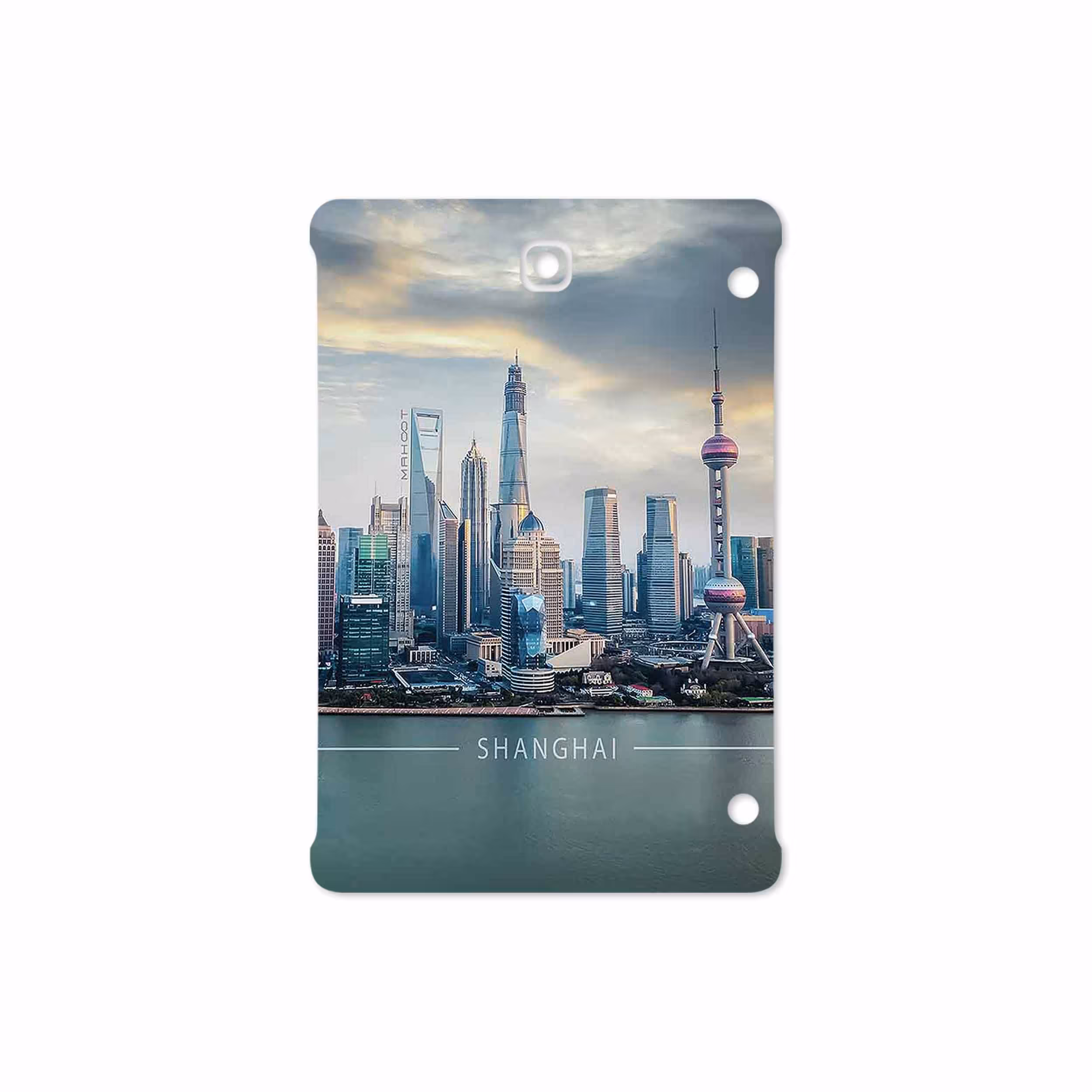 برچسب پوششی ماهوت مدل Shanghai City مناسب برای تبلت سامسونگ Galaxy Tab S2 8.0 2015 T715
