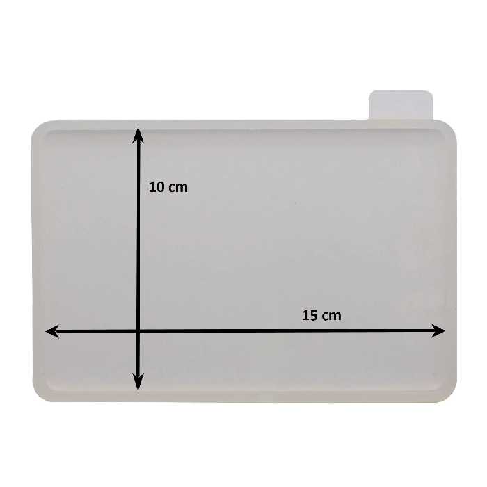 قالب رزین مدل مستطیل