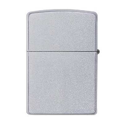 فندک زیپو مدل Reg Satin Chrome کد 205