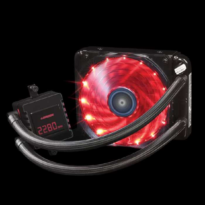 فن پردازنده گرین مدل GLACIER 120 EVO - فروشگاه اینترنتی سیب سبز