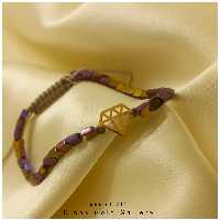 دستبند طلا مدل الماس