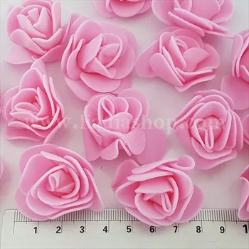 گل فومی بزرگ صورتی