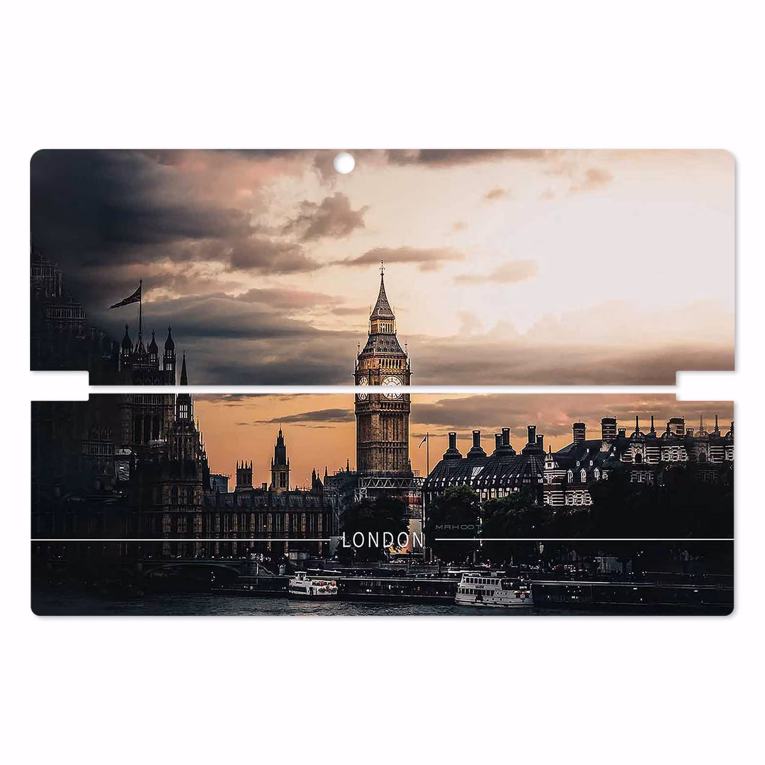 برچسب پوششی ماهوت مدل London City مناسب برای تبلت لنوو Miix 510 2016