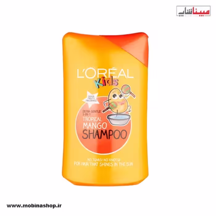 شامپو سر و بدن کودک لورال مدل Tropical Mango