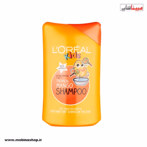 شامپو سر و بدن کودک لورال مدل Tropical Mango