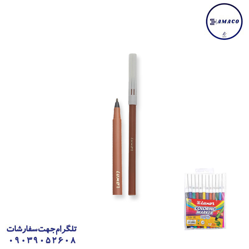 ماژیک 12 رنگ کیفی 6101 لاکسر