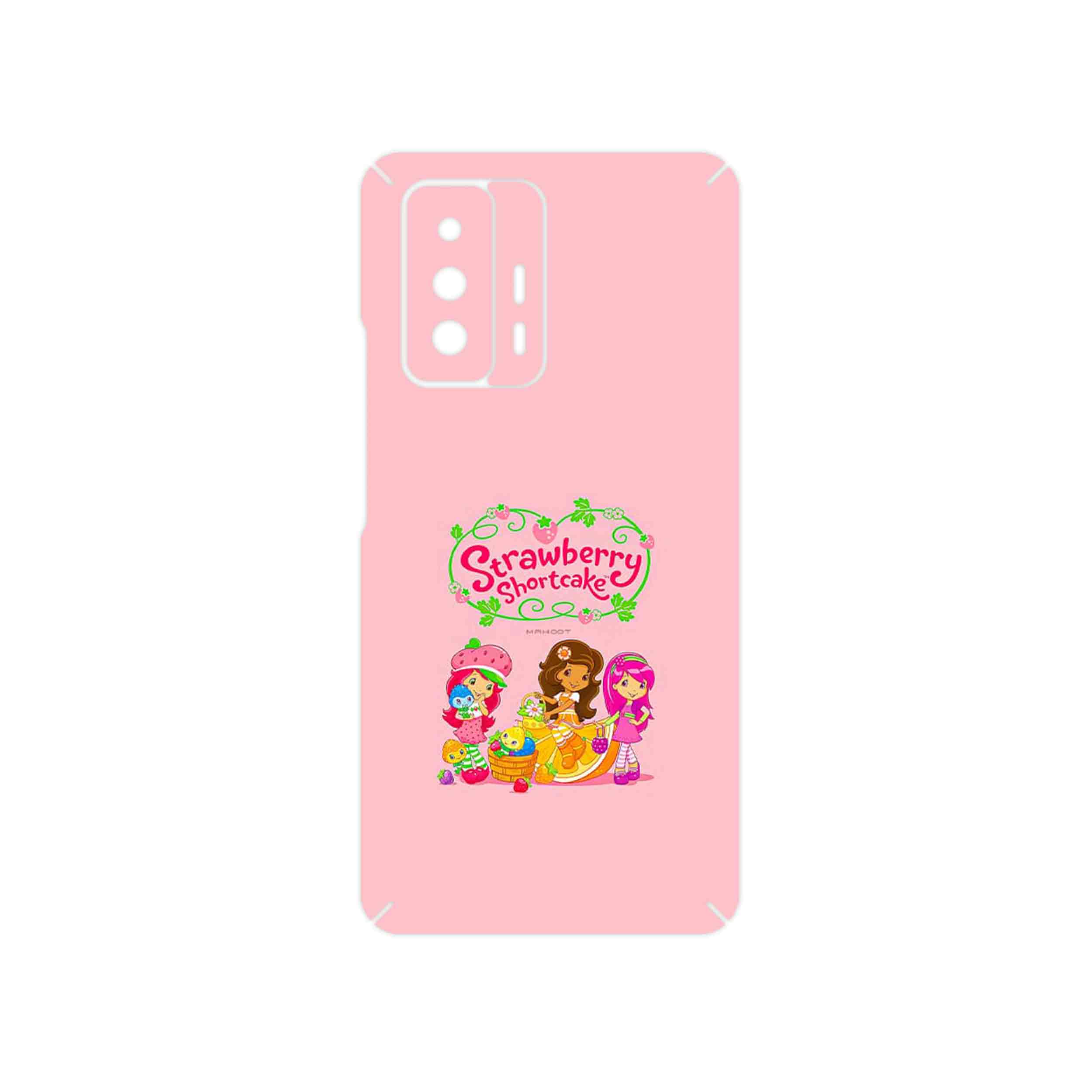 برچسب پوششی ماهوت مدل Strawberry Shortcake مناسب برای گوشی موبایل شیائومی 11T 5G