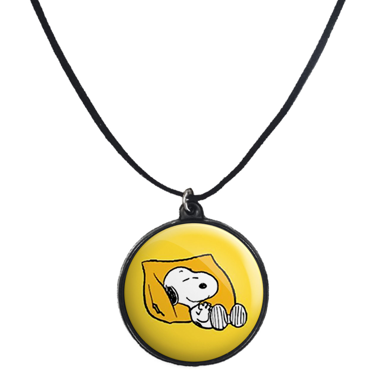 گردنبند پرمانه طرح اسنوپی کد pmb.14533