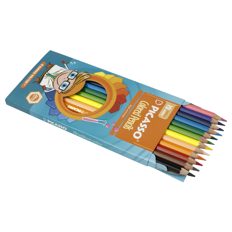 مداد رنگی 12 رنگ پیکاسو Picasso PC18E1089