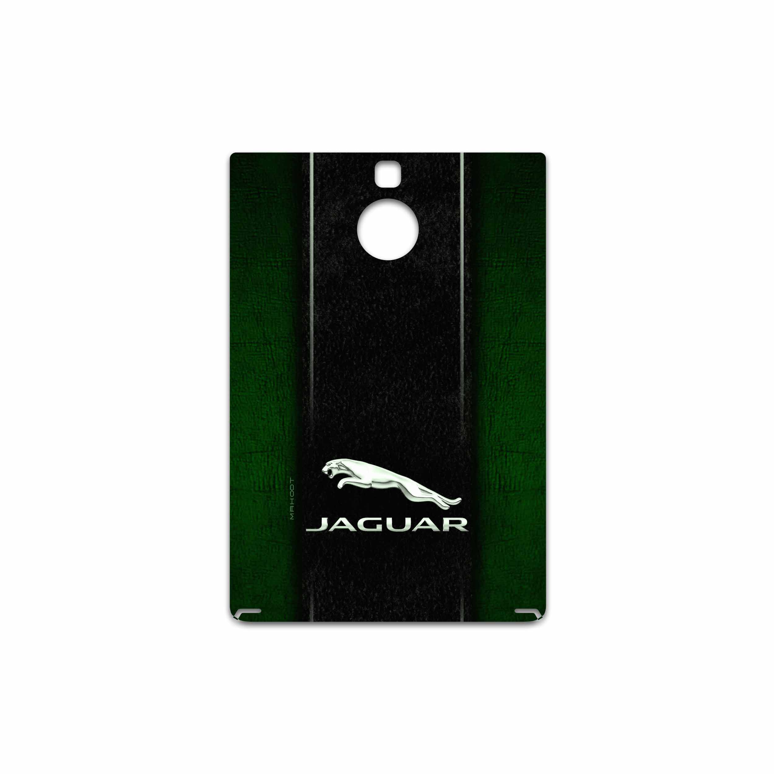 برچسب پوششی ماهوت مدل Jaguar Cars مناسب برای گوشی موبایل بلک بری Passport Silver Edition