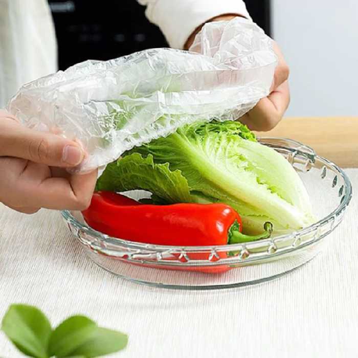 کاور پلاستیکی غذا بسته 100 عددی | amazonchi