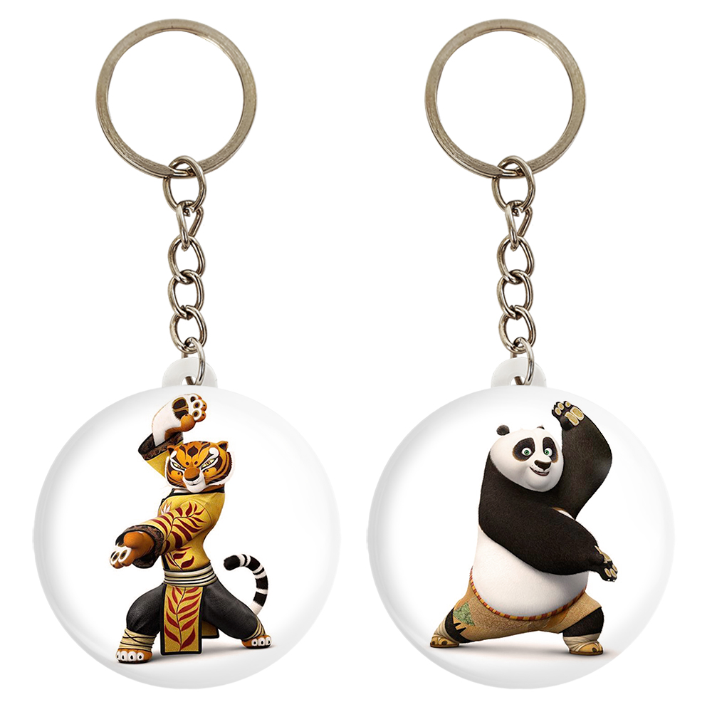 جاکلیدی خندالو مدل پاندا کونگ فو کار کد 13781382 مجموعه 2 عددی