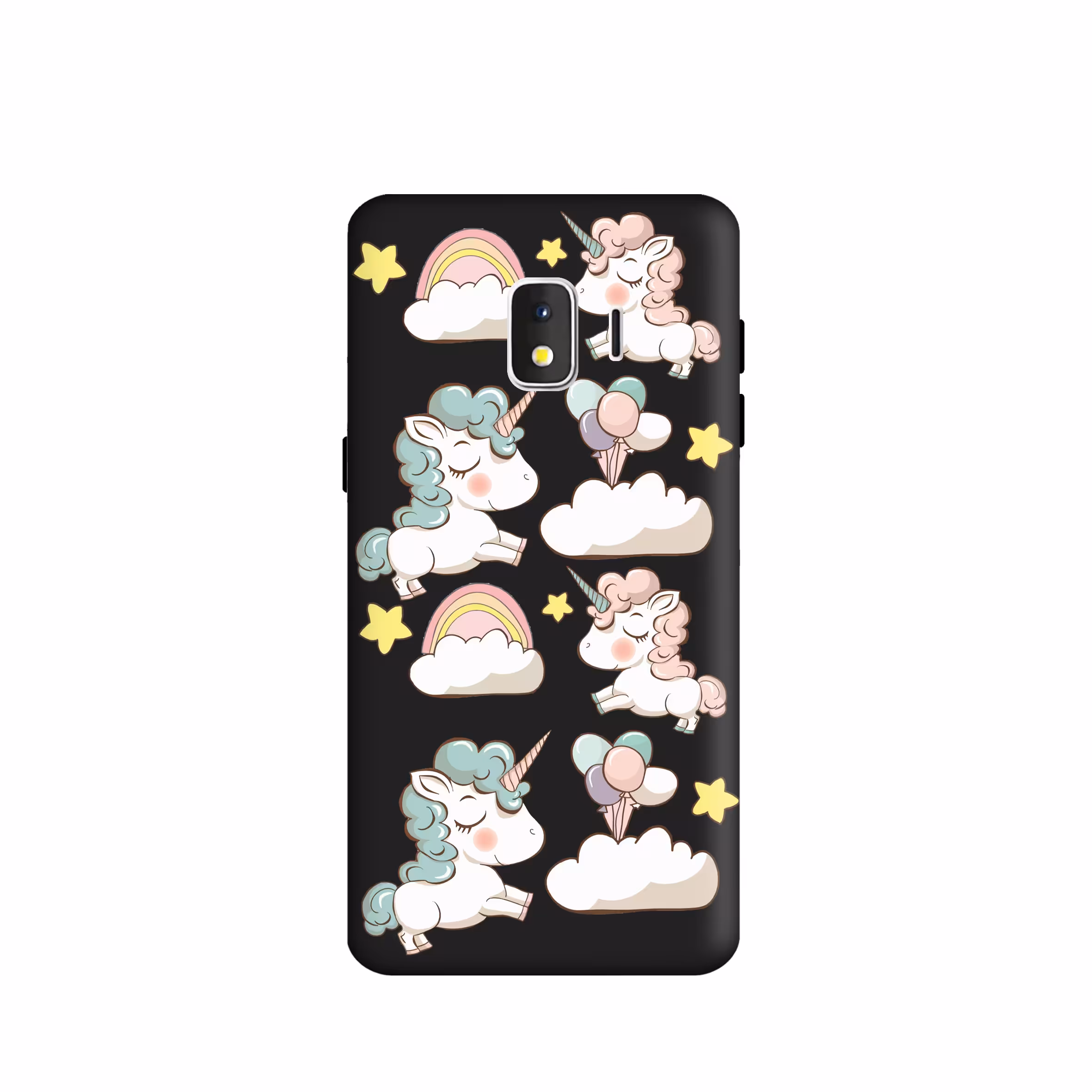 کاور طرح یونیکورن کد y2734 مناسب برای گوشی موبایل سامسونگ  Galaxy j4