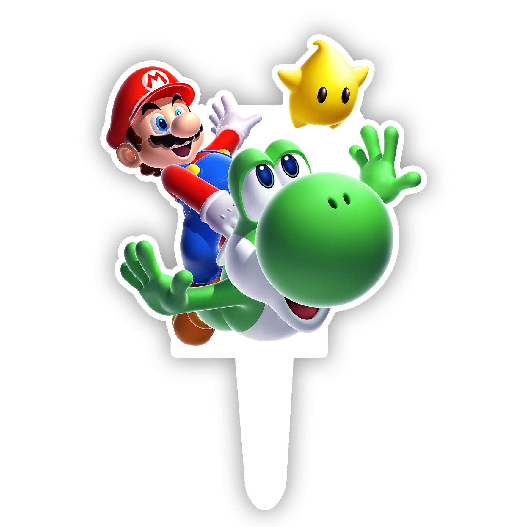   تاپر کیک طرح سوپر ماریو کد R458