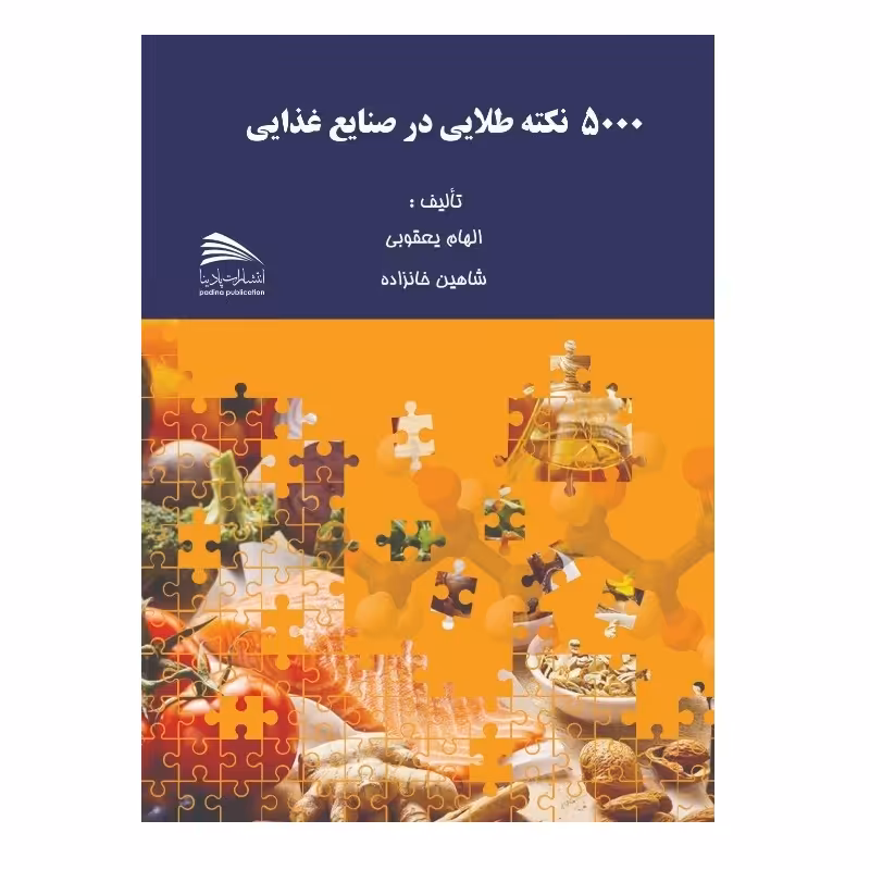 کتاب 5000 نکته طلائی در صنایع غذایی اثر الهام یعقوبی‌همگینی و شاهین خانزاده انتشارات پادینا