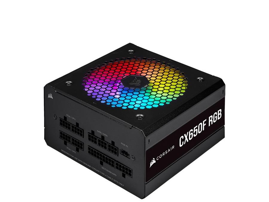پاور 650 وات کورسیر مدل CX650F RGB Black Bronze Fully Modular