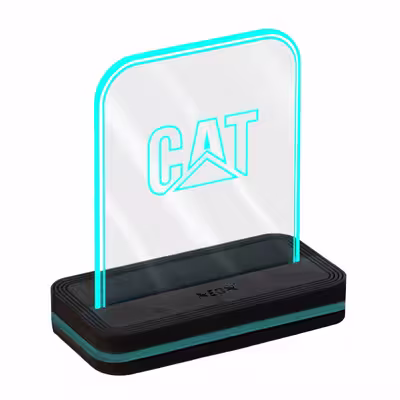چراغ رومیزی مدل نئون CAT_TURQUOISE _AC
