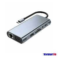 هاب 11 پورت Type-C رویال مدل RHC-2110