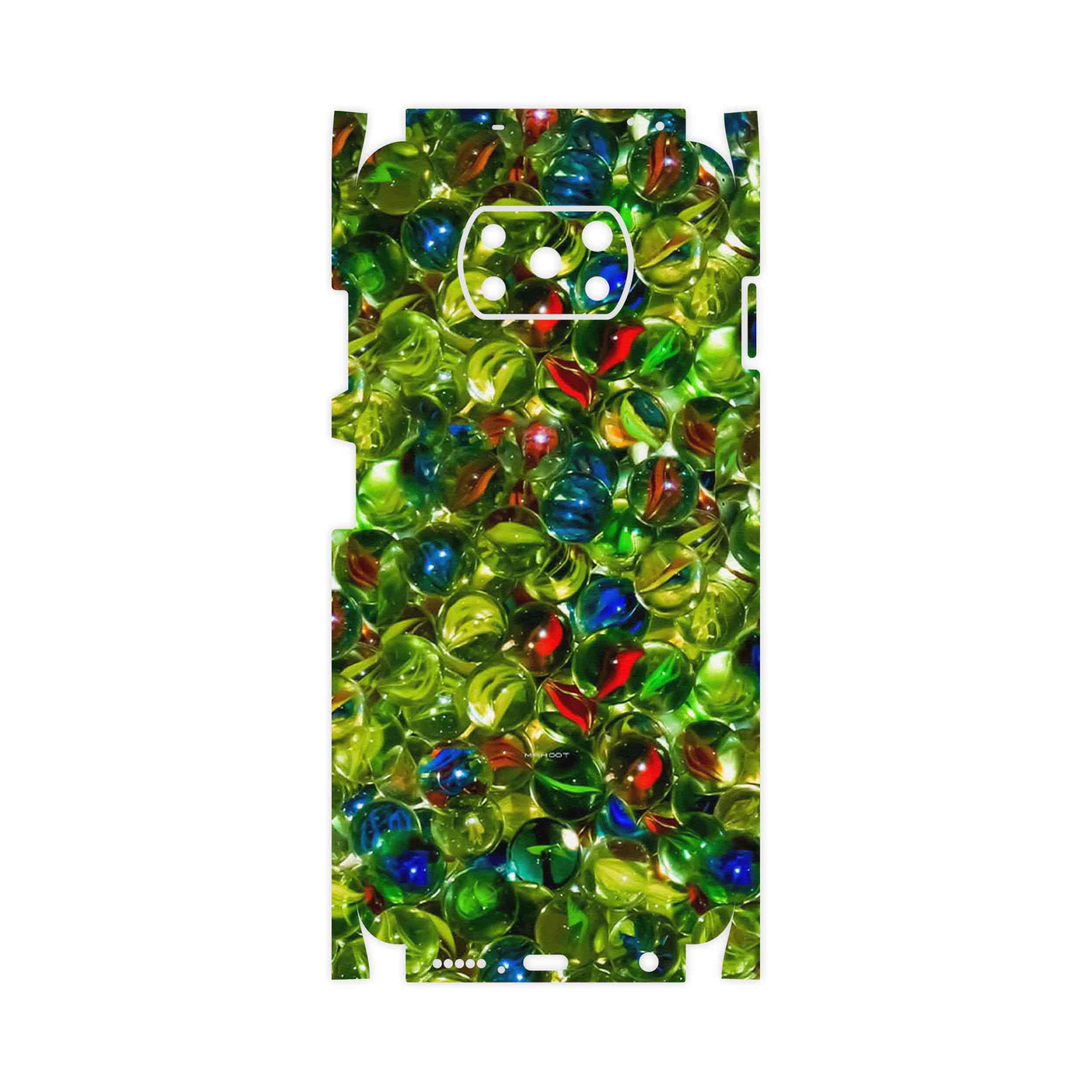 برچسب پوششی ماهوت مدل Marble Nostalgia-FullSkin مناسب برای گوشی موبایل شیائومی Poco X3 Pro