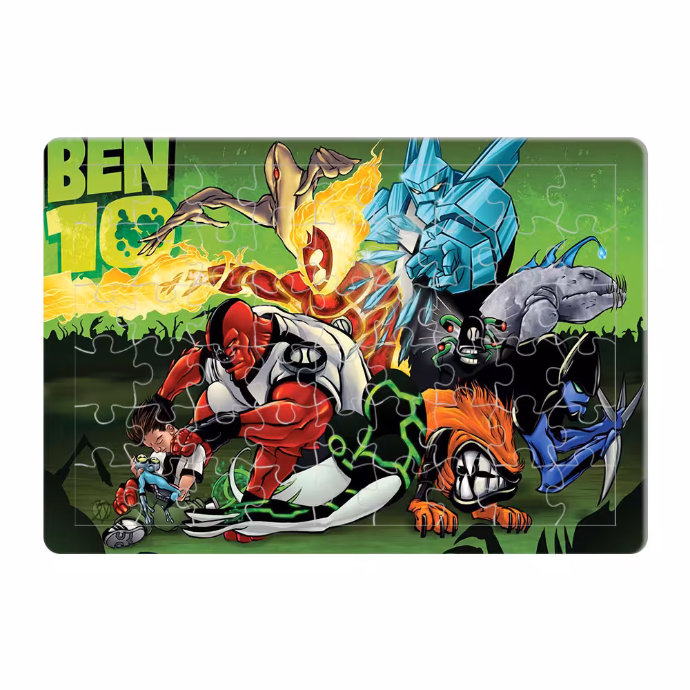 پازل 54 تکه طرح Ben10 مدل P316