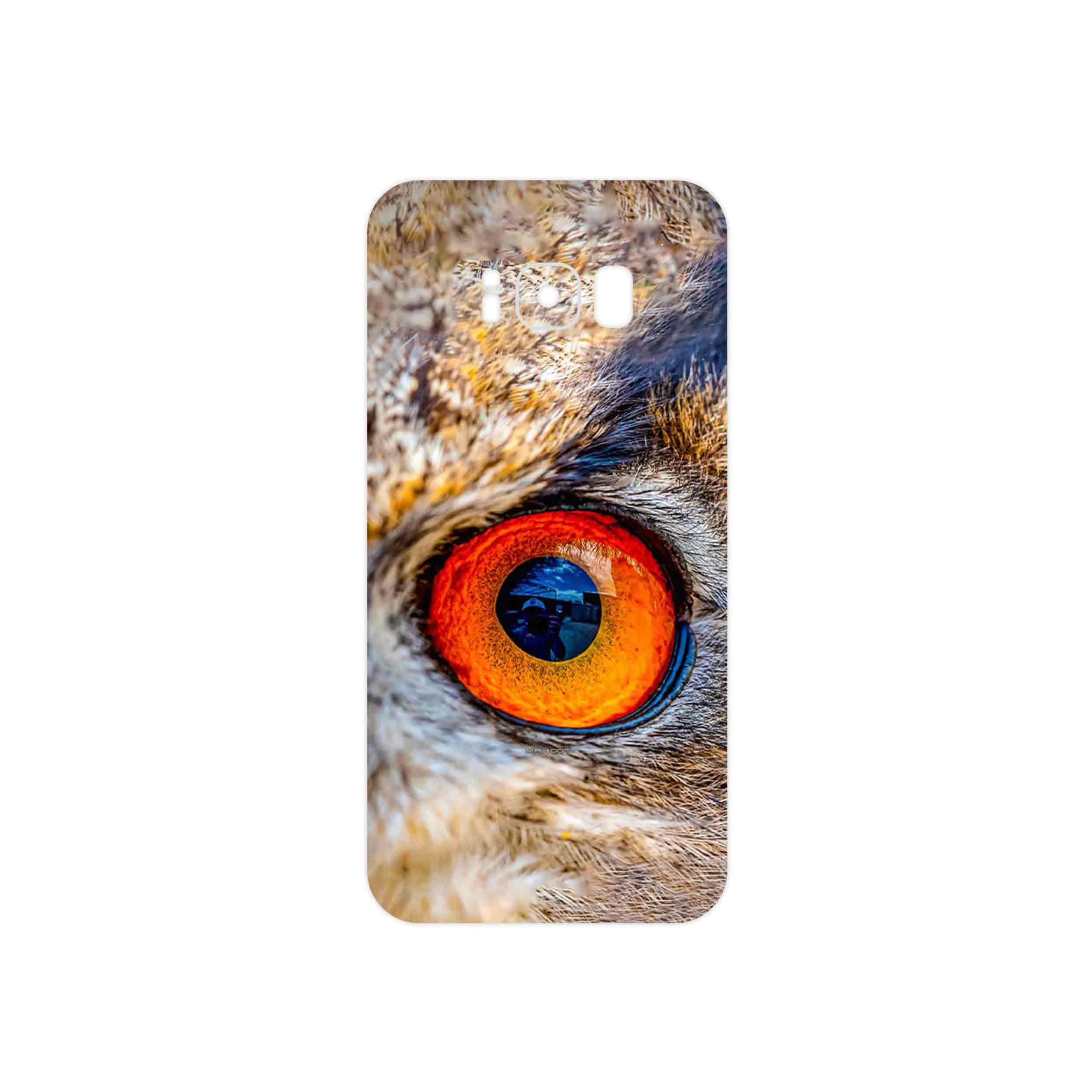 برچسب پوششی ماهوت مدل Owl eyes مناسب برای گوشی موبایل سامسونگ Galaxy S8