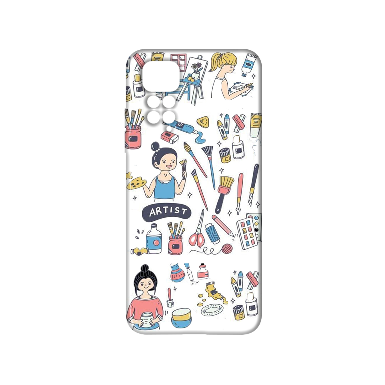 کاور مدل هنرمند کد 027 مناسب برای گوشی موبایل شیائومی Redmi Note 11 Pro 4G / Note 11 Pro 5G