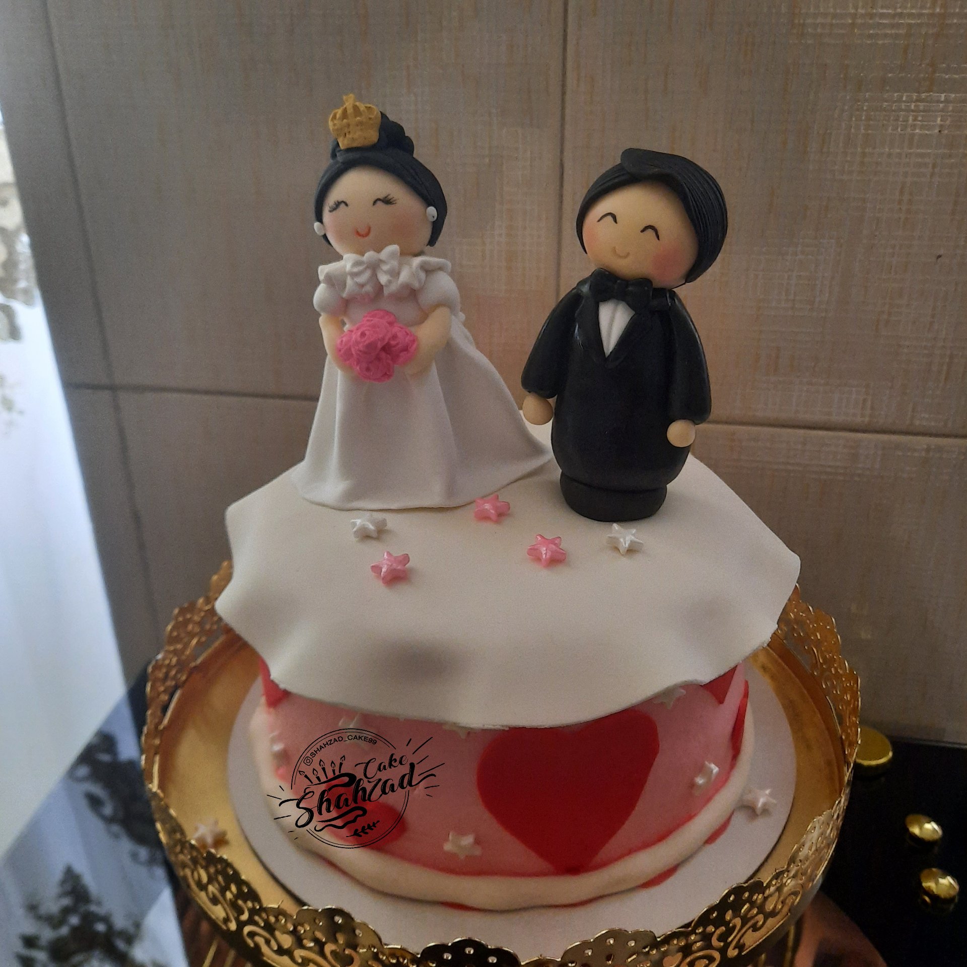 کیک یخچال عروس