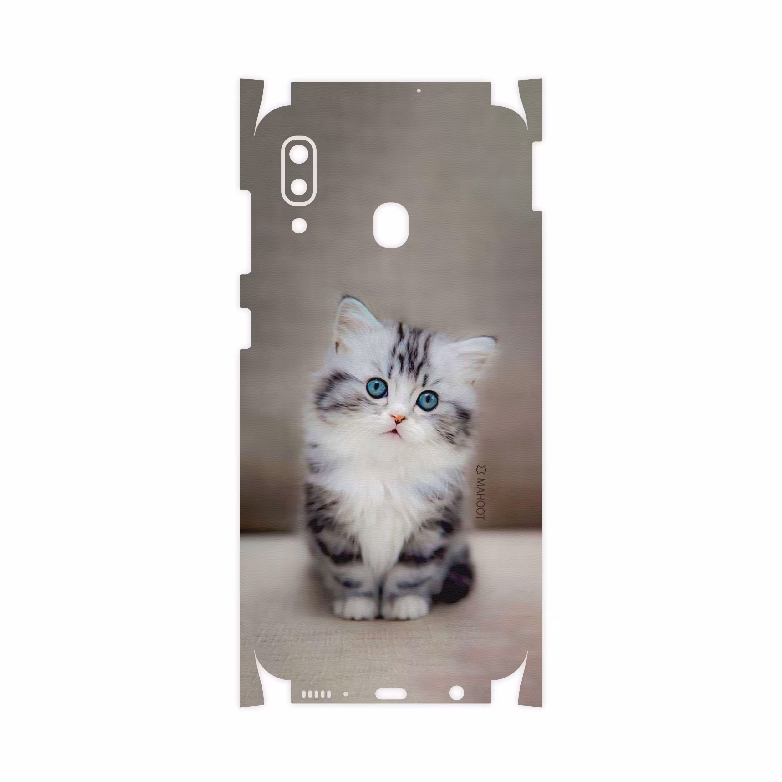 برچسب پوششی ماهوت مدل Cat-2-FullSkin مناسب برای گوشی موبایل سامسونگ Galaxy M10s