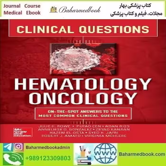 Hematology Oncology Clinical Questions 2019 TRUE PDF price 1€ - کتاب پزشکی بهار
