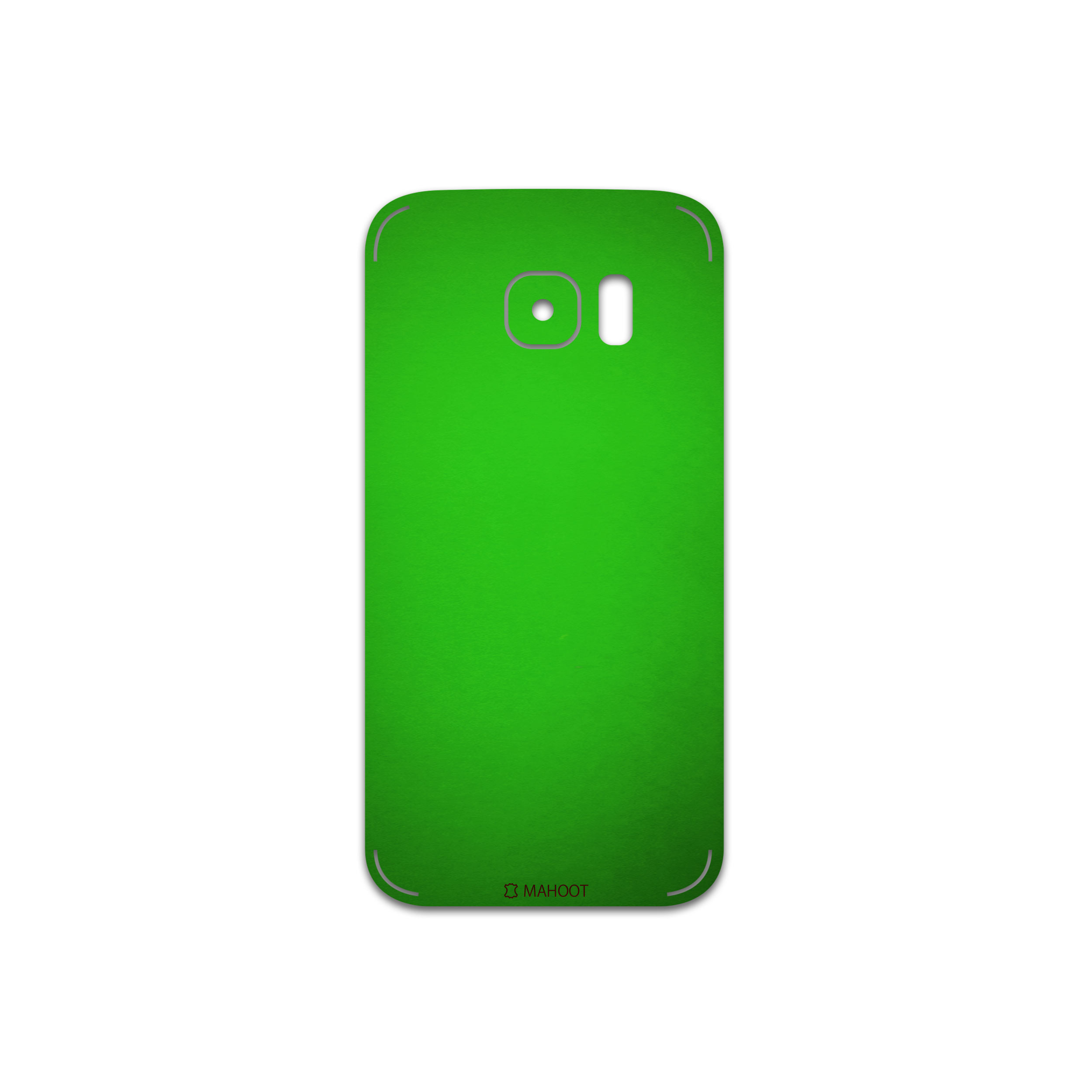 برچسب پوششی ماهوت مدل Metallic-Green مناسب برای گوشی موبایل سامسونگ Galaxy S7