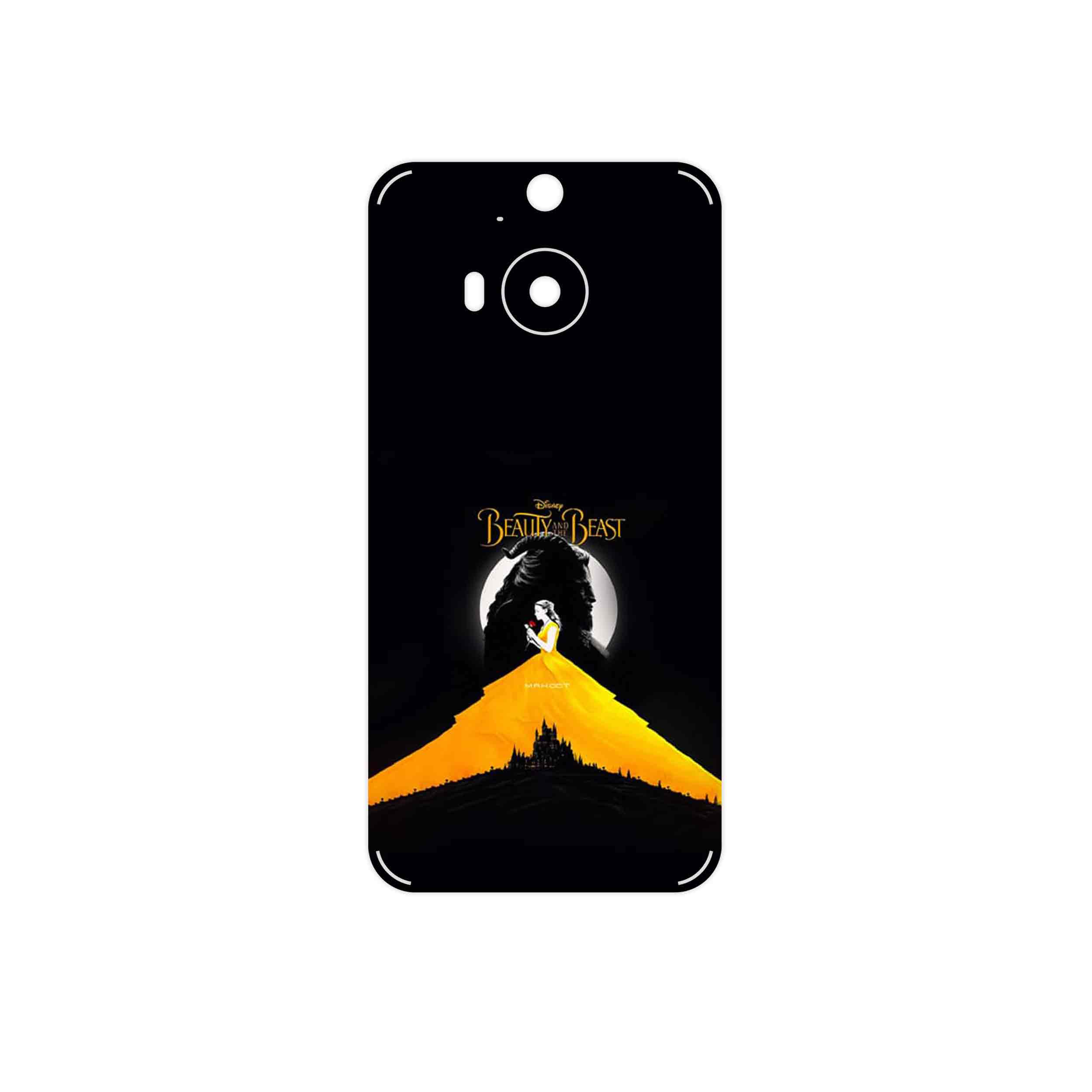 برچسب پوششی ماهوت مدل Beauty and the Beast مناسب برای گوشی موبایل اچ تی سی One M9
