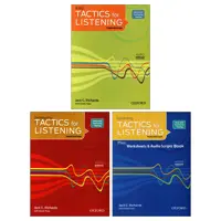 کتاب Tactics for Listening اثر Jack C. Richards انتشارات زبان مهر 3 جلدی