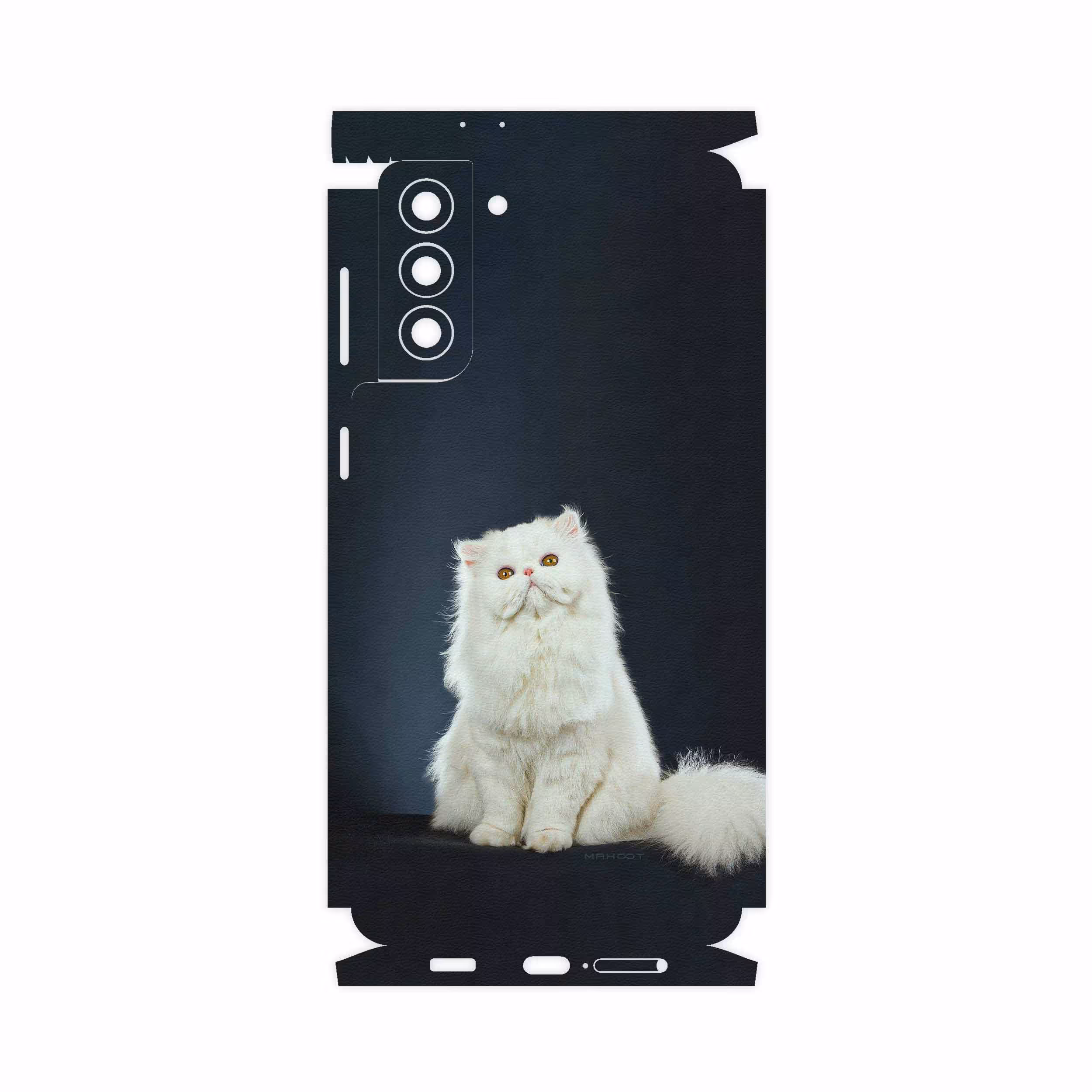 برچسب پوششی ماهوت مدل Persian cat-FullSkin مناسب برای گوشی موبایل سامسونگ Galaxy S21 Plus 5G